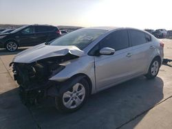 KIA salvage cars for sale: 2016 KIA Forte LX