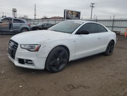 Salvage cars for sale at Chicago Heights, IL auction: 2014 Audi A5 Premium Plus