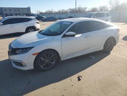 Salvage cars for sale from Copart Wilmer, TX: 2019 Honda Civic EXL