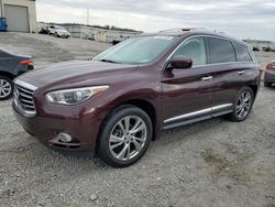 Salvage cars for sale at Earlington, KY auction: 2015 Infiniti QX60