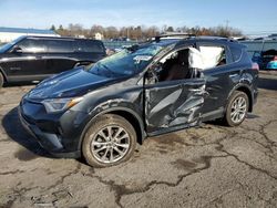 Salvage cars for sale at Pennsburg, PA auction: 2018 Toyota Rav4 HV Limited