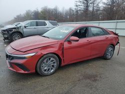 Salvage cars for sale at Brookhaven, NY auction: 2024 Hyundai Elantra SEL