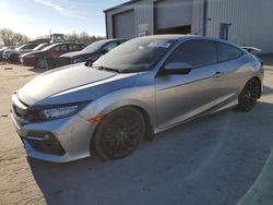 Salvage cars for sale at Duryea, PA auction: 2020 Honda Civic SI