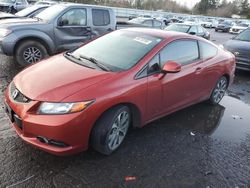 Vehiculos salvage en venta de Copart Portland, OR: 2012 Honda Civic SI