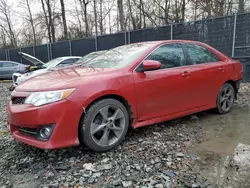 Salvage cars for sale at Waldorf, MD auction: 2012 Toyota Camry Base