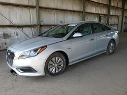 Salvage cars for sale at auction: 2016 Hyundai Sonata Hybrid