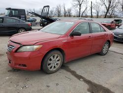 Salvage cars for sale from Copart Bridgeton, MO: 2007 Toyota Camry Hybrid