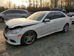 Salvage cars for sale at Waldorf, MD auction: 2011 Mercedes-Benz E 350 4matic