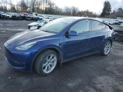 Salvage cars for sale at Portland, OR auction: 2021 Tesla Model Y