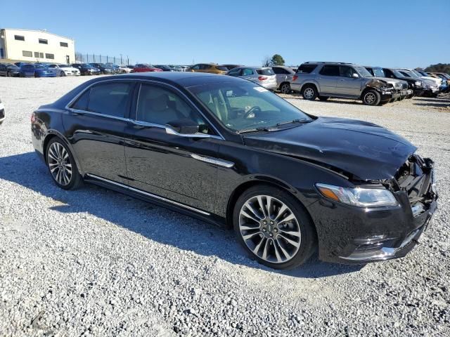 2017 Lincoln Continental Reserve