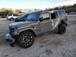 Salvage cars for sale at Charles City, VA auction: 2023 Jeep Wrangler Sahara