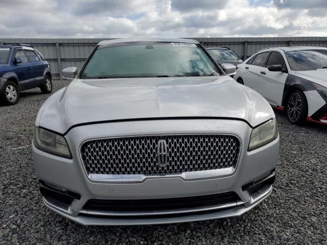 2018 Lincoln Continental Select