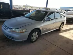 Salvage cars for sale at Phoenix, AZ auction: 2002 Honda Accord EX