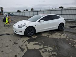 Salvage cars for sale from Copart Martinez, CA: 2017 Tesla Model 3