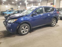 Salvage cars for sale from Copart Blaine, MN: 2015 Toyota Rav4 XLE