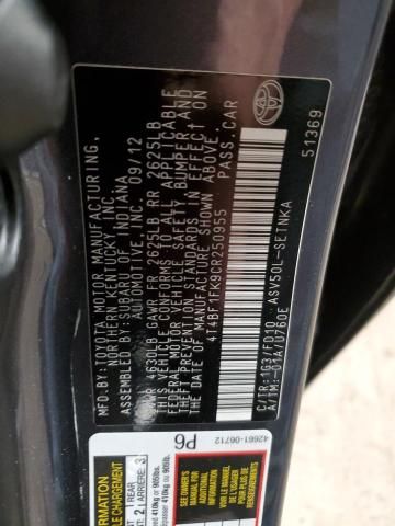 2012 Toyota Camry Base