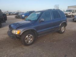 Salvage cars for sale at Kansas City, KS auction: 2001 KIA Sportage