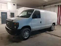 Salvage trucks for sale at Northfield, OH auction: 2013 Ford Econoline E250 Van