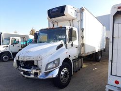 Salvage trucks for sale at Colton, CA auction: 2017 Hino Hino 338