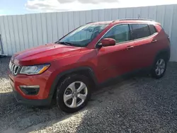 Salvage SUVs for sale at auction: 2018 Jeep Compass Latitude