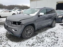 Salvage cars for sale at Windsor, NJ auction: 2017 Jeep Grand Cherokee Limited