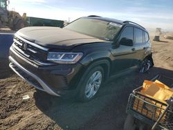 Salvage cars for sale at Brighton, CO auction: 2021 Volkswagen Atlas SE