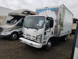 Salvage trucks for sale at Woodburn, OR auction: 2014 Isuzu NPR HD