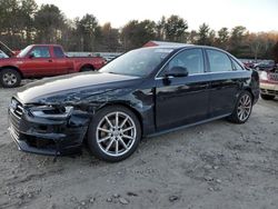 Salvage cars for sale at Mendon, MA auction: 2015 Audi A4 Premium Plus