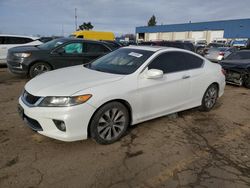 Salvage cars for sale from Copart Woodhaven, MI: 2013 Honda Accord EX