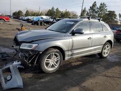 Audi q5 Premium Plus salvage cars for sale: 2015 Audi Q5 Premium Plus