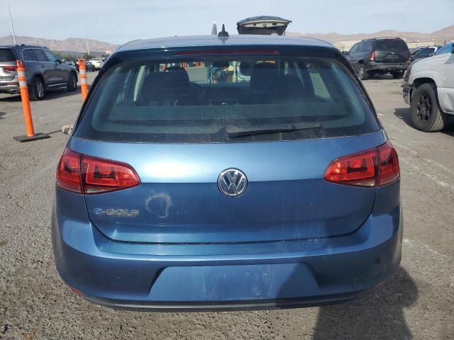 2016 Volkswagen E-GOLF SE