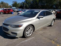 Salvage cars for sale from Copart Cleveland: 2016 Chevrolet Malibu LT