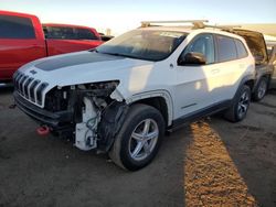 Salvage cars for sale at Brighton, CO auction: 2015 Jeep Cherokee Trailhawk