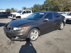 Acura salvage cars for sale: 2009 Acura TSX