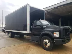 Salvage trucks for sale at New Orleans, LA auction: 2017 Ford F750 Super Duty