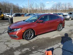 Salvage cars for sale at Marlboro, NY auction: 2021 Honda Civic EX