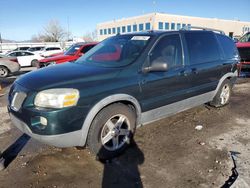 Pontiac salvage cars for sale: 2005 Pontiac Montana SV6