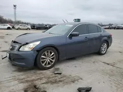 Salvage cars for sale at Oklahoma City, OK auction: 2009 Infiniti G37 Base