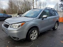 Salvage cars for sale at Portland, OR auction: 2016 Subaru Forester 2.5I Premium