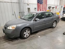 Chevrolet salvage cars for sale: 2006 Chevrolet Malibu LT