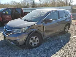 Salvage cars for sale at Augusta, GA auction: 2015 Honda CR-V LX