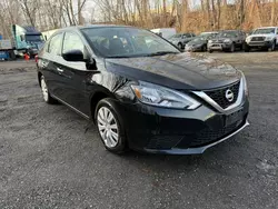 Salvage cars for sale at North Billerica, MA auction: 2018 Nissan Sentra S