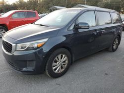 KIA salvage cars for sale: 2016 KIA Sedona LX