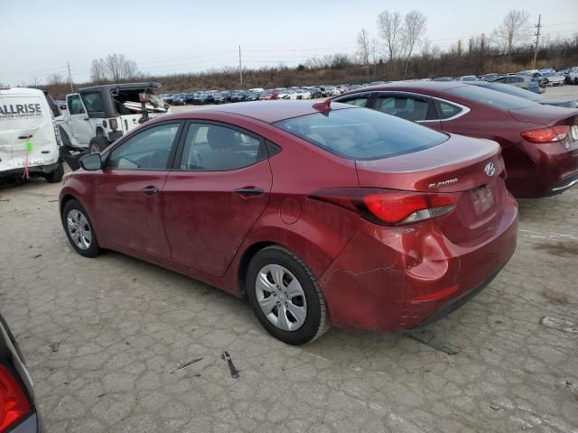 2016 Hyundai Elantra SE