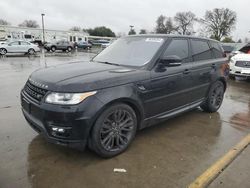 Salvage cars for sale from Copart Sacramento, CA: 2017 Land Rover Range Rover Sport HSE