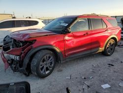 Salvage cars for sale at Haslet, TX auction: 2021 Ford 2022 Ford Explorer XLT