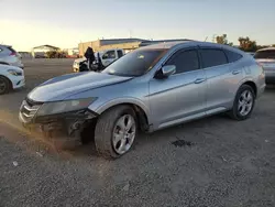 Salvage cars for sale at San Diego, CA auction: 2010 Honda Accord Crosstour EXL