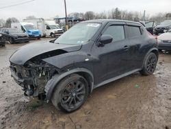 Salvage cars for sale at Chalfont, PA auction: 2013 Nissan Juke S