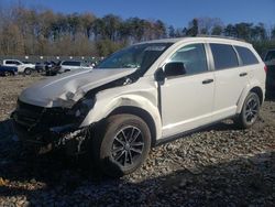 Dodge salvage cars for sale: 2018 Dodge Journey SE