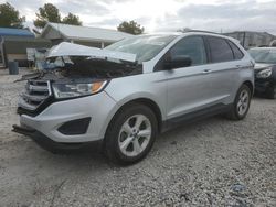 Salvage cars for sale at Prairie Grove, AR auction: 2017 Ford Edge SE